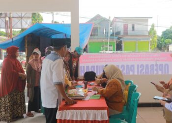 (Kondisi Operasi Pasar Murah Sangasanga/istimewa)