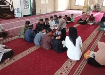 (Gerakan Etam Mengaji di Masjid Jami' Nurul Jannah/Istimewa)