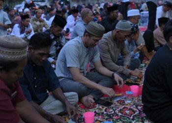 (Buka Bersama Warga Desa Sidomulyo/istimewa)