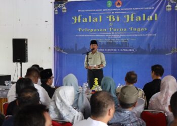 (Halal Bi Halal dan Pelepasan Purna tugas/Istimewa)