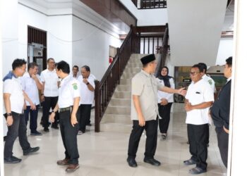 (Setdakab, Kaban BKPSDM dan Inspektur Kukar Beserta Jajaran Lakukan Inspeksi Mendadak/Istimewa)