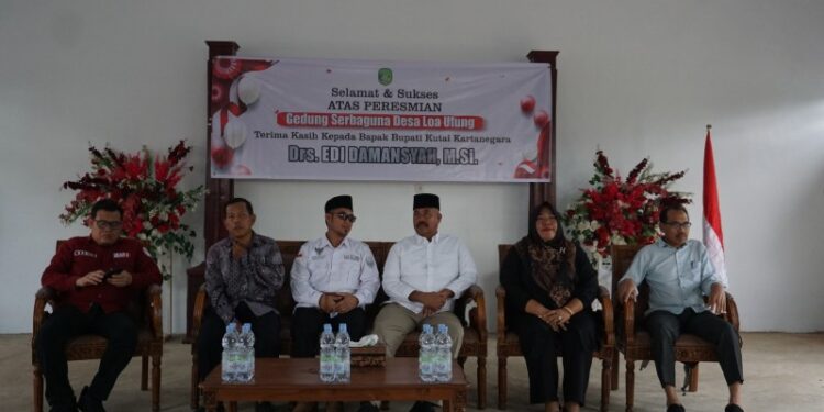 (Peresmian Gedung Serbaguna Desa Loa Ulung/Istimewa)