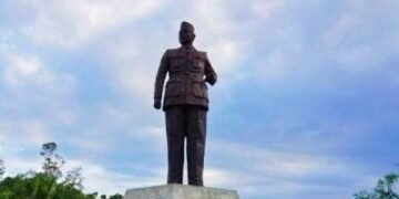 (Patung Penghormatan Veteran Sangasanga/Istimewa)