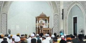 (Sholat Idul Fitri di Masjid Sirajul Huda Al Hifnie/Istimewa)