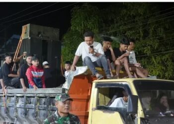 (Takbir Keliling di Kecamatan Anggana/Istimewa)