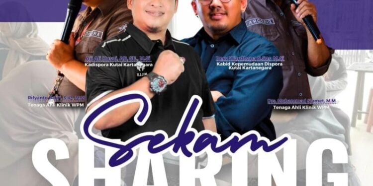 Dispora Kukar Gelar Sekam Sharing untuk Tingkatkan Kompetensi Wirausaha Pemuda di Muara Badak