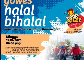 Gowes Halal Bihalal Dispora Kukar Pererat Silaturahmi Antar Komunitas Goweser