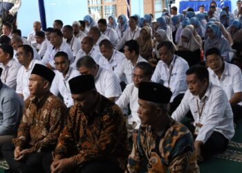 (Halal Bihalal Keluarga Besar Perumda Air Minum Tirta Mahakam/Istimewa)