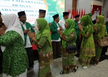 (Halal Bihalal Bupati Kukar Dengan Warda NU Kukar/Istimewa)