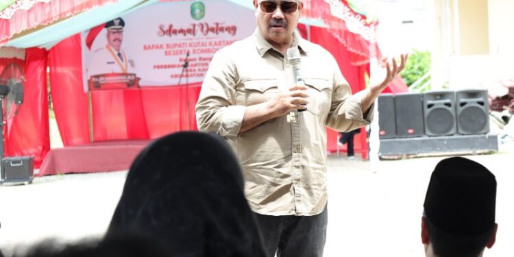 (Bupati Kukar Meresmikan Kantor Desa Kahala Kecamatan Kenohan/Istimewa)