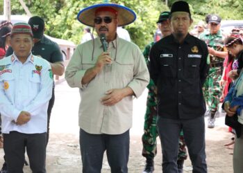 (Bupati Kukar Edi Damansyah Memberikan Sambutan/Istimewa)
