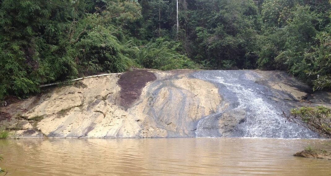 Salah satu air terjun di Sebulu (Foto: M Nahwan Ilyas)
