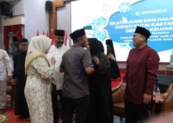 (Halal Bihalal yang dihadiri Grup Aasamrah El Farady/Istimewa)