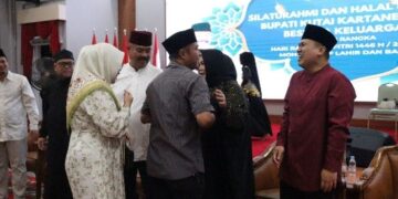 (Halal Bihalal yang dihadiri Grup Aasamrah El Farady/Istimewa)
