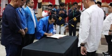 (Pelantikan Sekaligus Halal Bihalal Dewan Pengurus Daerah (DPD) dan Komite Nasional Pemuda Indonesia (KNPI)/Istimewa)