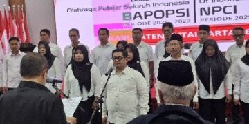 (Pelantikan Pengurus BAPOPSI dan NPCI/Istimewa)