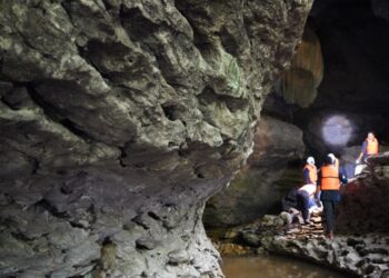 Menyusuri Gua Binuang di Desa Sanggulan, Kecamatan Sebulu