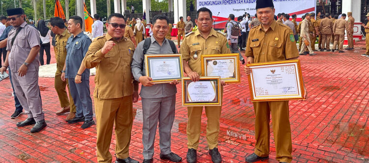 (Desa Batuah Raih Beberapa Piagam Penghargaan Nasional/Istimewa)