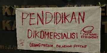BEM FKIP Unmul Gelar Aksi Simbolik di Hardiknas, Soroti Ketimpangan Pendidikan di Kaltim