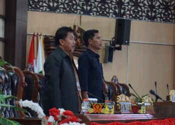 (Rapat Paripurna DPRD atas LKJP Bupari Kukar 2024/Istimewa)