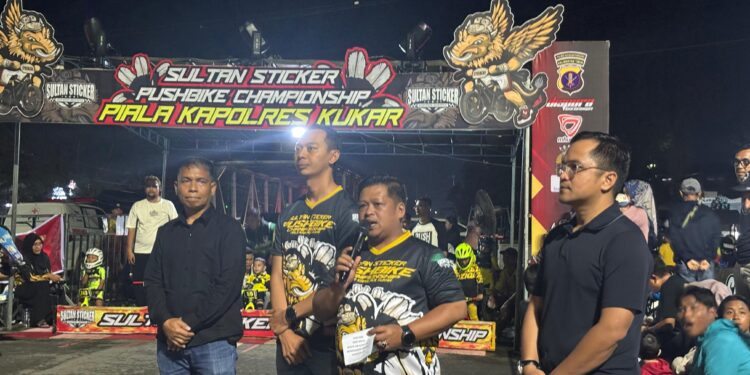 (Event Sultan Sticker Pushbike Championship/Istimewa)