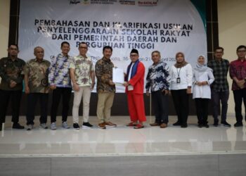 (Pembkab Kukar Hadiri Kegiatan Pembahasan Usulan Sekolah Rakyat/Istimewa)