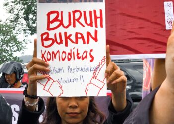 Perempuan Mahardhika Suarakan Stop Solusi Palsu Bagi Buruh