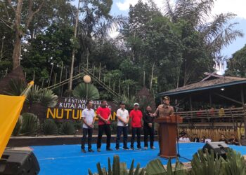 Acara Festival Nutuk Beham di Kedang Ipil tahun sebelumnya