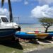Pantai di Kampung payung payung Pulau Maratua (Foto: Nofiyatul Chalimah)