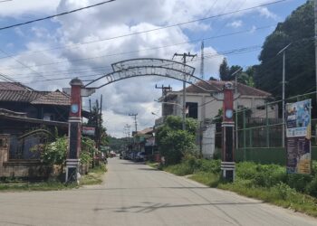 gapura Desa Loh Sumber, Kecamatan Loa Kulu, Kutai Kartanegara