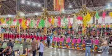 acara mecaq undat di Tabang, Kukar