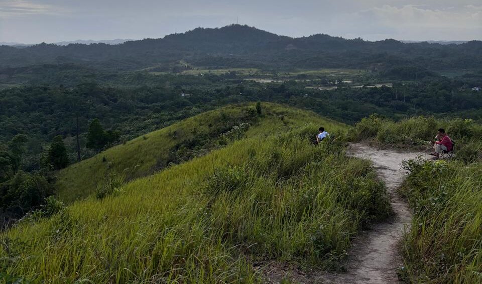 Pemandangan bukit teletubbies di Bantuas (sirana.id)