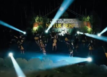 Pembukaan festival Nutuk Beham tahun lalu