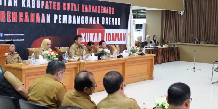 (Rapat Koordinasi Pengendalian Pelaksanaan Pembangunan Caturwulan I/Istimewa)