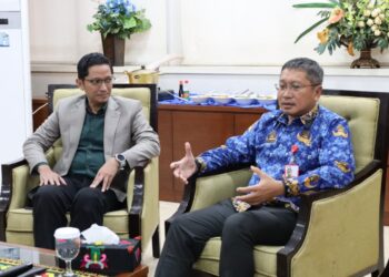 (SetdaKab Kukar bersama Dafip Haryanto/istimewa)