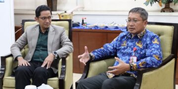 (SetdaKab Kukar bersama Dafip Haryanto/istimewa)