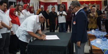 (Pelantikan pengurus Komite Olahraga Nasional Indonesia Kukar/istimewa)