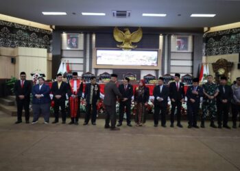 (Peresmian pengangkatan Ketua DPRD untuk masa jabatan 2024-2025/istimewa)
