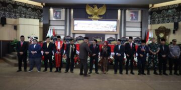 (Peresmian pengangkatan Ketua DPRD untuk masa jabatan 2024-2025/istimewa)