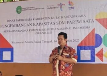 Pelatihan SDM Pariwisata di Pantai Cica Muara Badak
