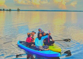 Dispar Kukar Dukung Promosi Destinasi Wisata Baru Tanjung Tamannoh di Desa Pela