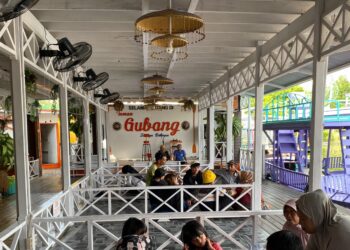 Taman Gubang yang kerap diserbu pengunjung