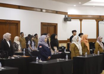 Salah satu perhatian Dispar Kukar ke dunia perhotelan dengan pelatihan dan sertifikasi untuk resepsionis