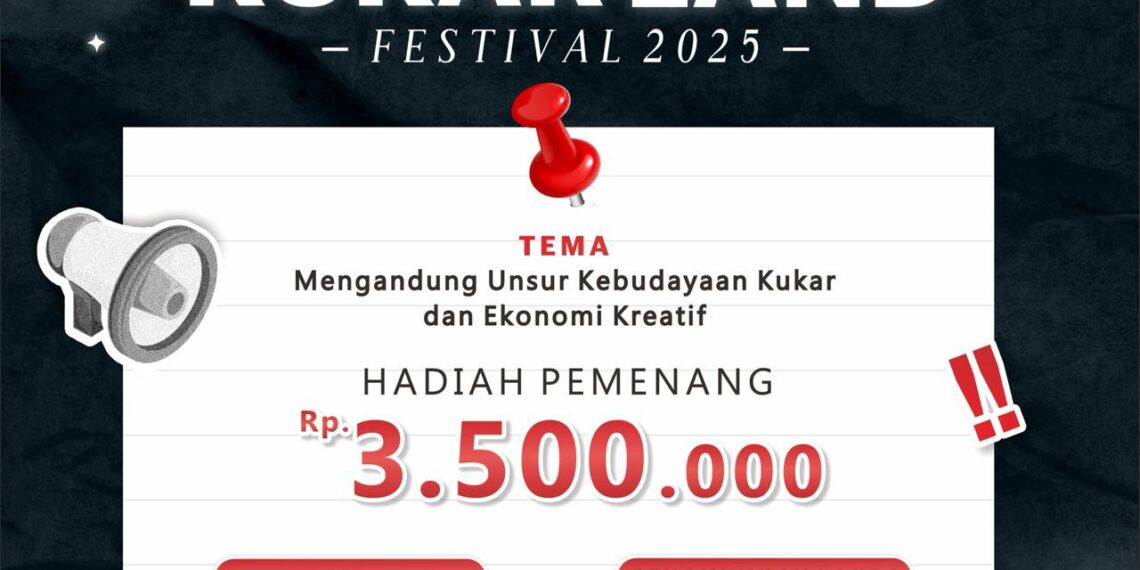 Jelang Kukar Land 2025, Dispar Kukar Buka Lomba Desain Logo Bertema Budaya dan Ekraf