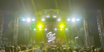 Penutupan Loa Janan Creative Fest 2025 , Dhyo How Ajak Penonton Berdendang