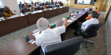 Basuki saat mempromosikan IKN ke pengusaha Brunei Darussalam (Foto: Humas IKN)