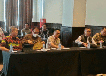 (Rapat koordinasi penyusunan kebijakan penataan administrasi wilayah yang terpotong delineasi IKN/istimewa)