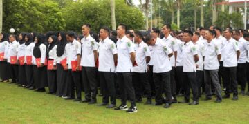 (Apel pagi di halaman kantor Bupati/istimewa)