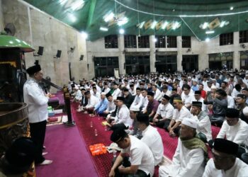 (Safari Subuh ke 296 di Masjid Agung Sultan Aji Muhammad Sulaiman Tenggarong/istimewa)