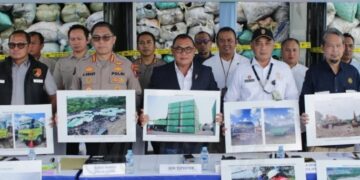 Konpers Polisi soal tambang batu bara ilegal di Kaltim (Humas Polri)